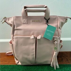 Lily Jade Caroline Bag Vegan Leather in Blush